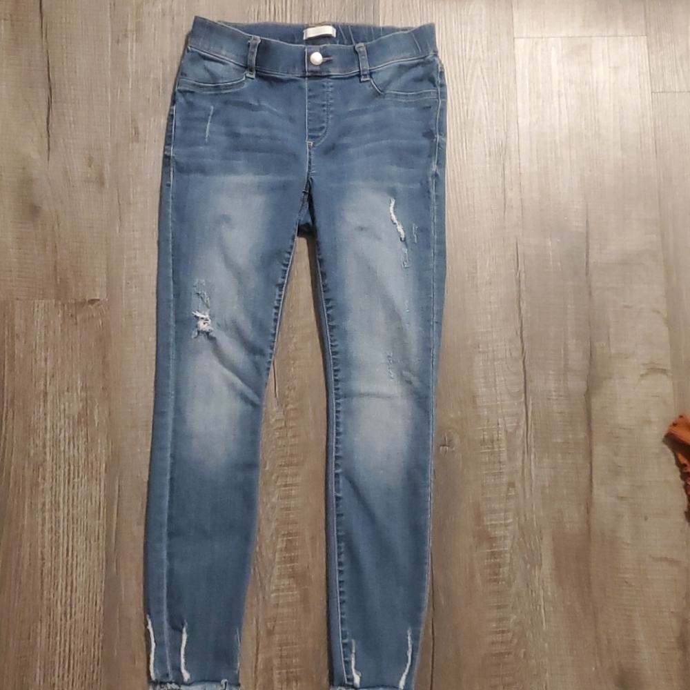 LC Lauren Conrad size 6 denim ankle legging